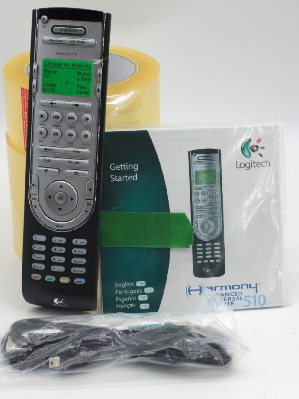 Logitech Harmony 510 Universal Programmable Remote Control TESTED Never Used